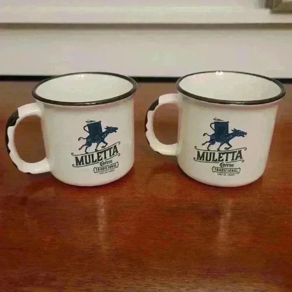 Jose Cuervo Muletta Mugs - Set of 2 - Picture 1 of 5